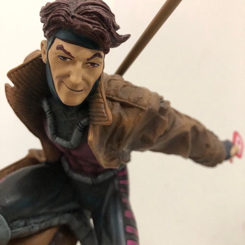 Gambit X-Men Jim Lee Statue Modern Era 8 Inches new
