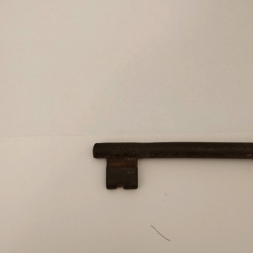 Door key old used from 1920 era