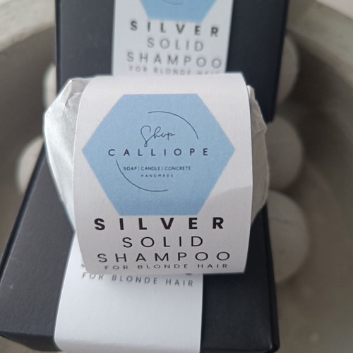 Silver Solid Shampoo for Blonde Hair new 67g