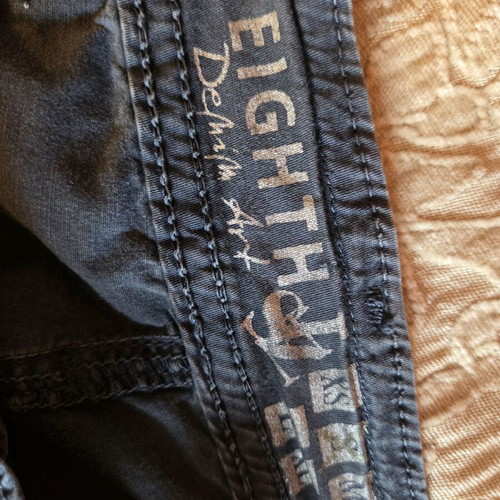 Eighth Sin blue shorts small like new