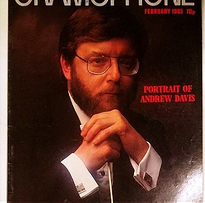 GRAMOPHONE  FEBRUARY 1983 PORTRAIT OF ANDREW DAVIS