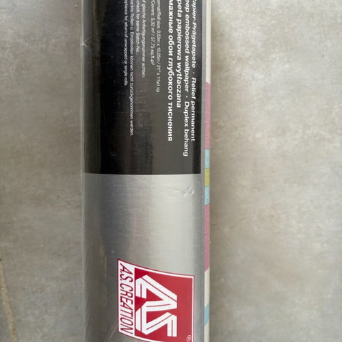 Striped wallpaper made in Germany a.s. creation new roll 0.53m x 10.05m