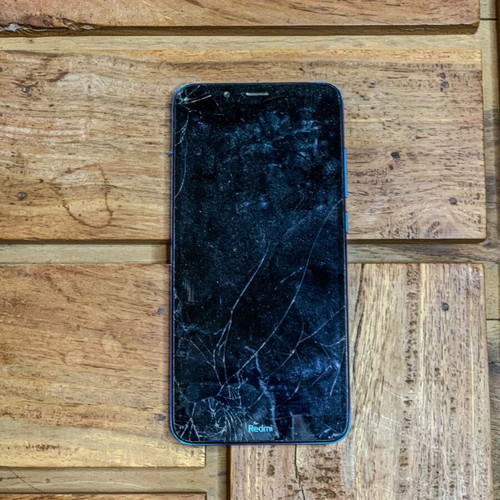 Redmi smartphone for parts or repair, non-working
