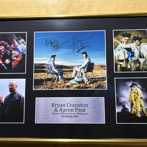 Breaking Bad Multi-Photo Signed A3 Poster new