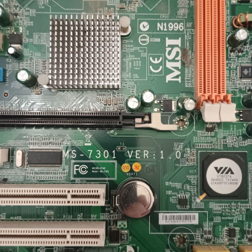 MSI MS-7301 motherboard socket 775