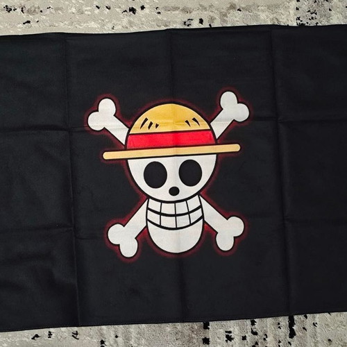 Straw Hat Crew One Piece Flag 50x70 cm like new