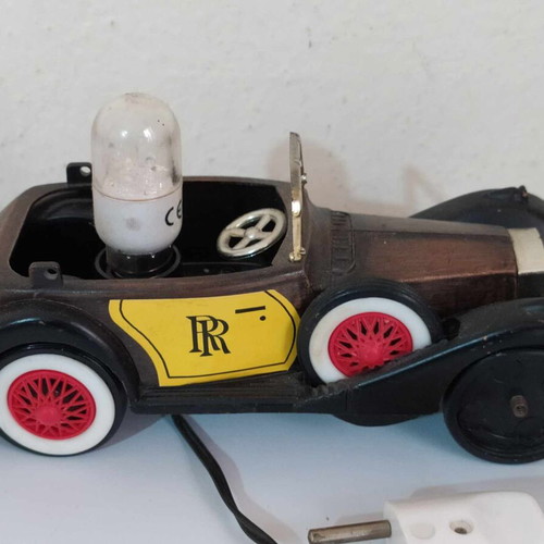 Rolls Royce Phantom III (1939) lamp Pitsaris toys like new with plug