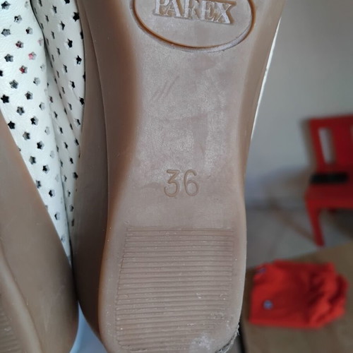 Parex ballerinas size 36 cream used