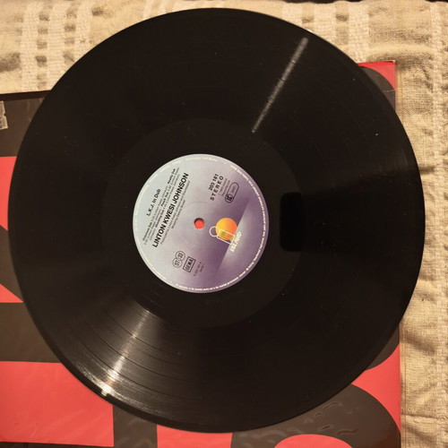Linton Kwesi Johnson LKJ In Dub vinyl record, like new, classic reggae
