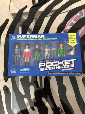 Superman Figure Box Set DC Pocket Super-Heroes καινούργιο
