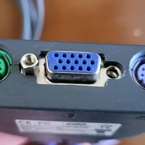Aten CS-62 2 Port PS/2 KVM Switch like new