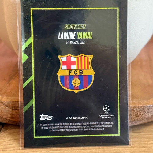 Topps Show Time Lamine Yamal card like new