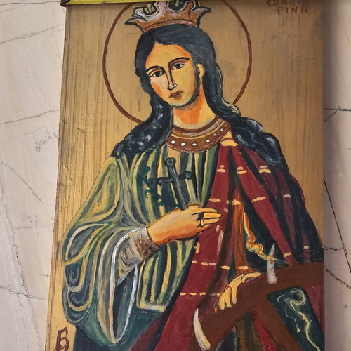 Religious icon used, very good condition