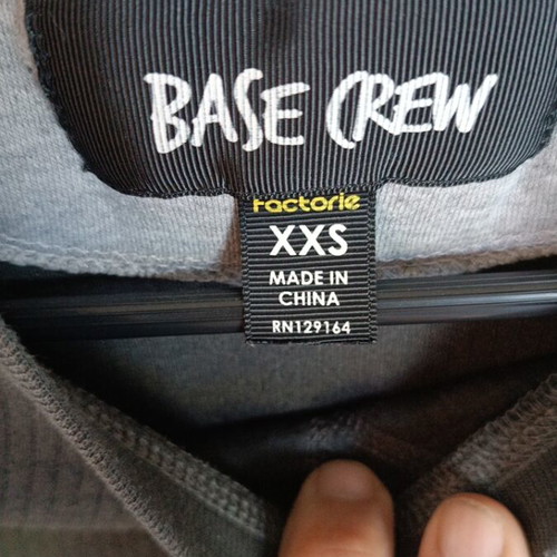 Shirt used gray for 11-12 years, size 158 cm