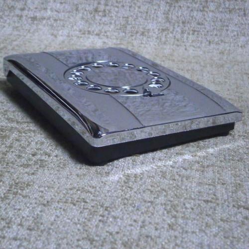 Telephone Index New Chrome Vintage