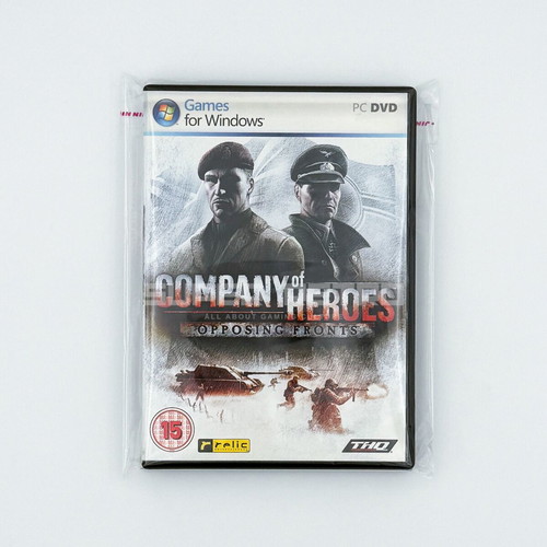 Company of Heroes: Opposing Fronts PC game used, strategy role playing