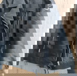  Τζάκετ από δερμάτινη oversized