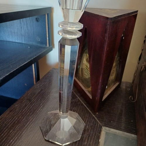Bohemia Olympia Crystal Candlestick 25.5 cm new