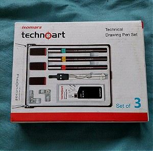 Technoart technical drawing pen set