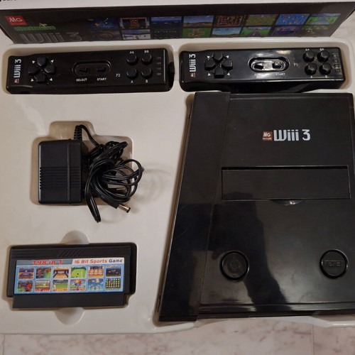 Wiii 3 16-Bit Console by MG Electronics like new