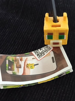 Kinder Minecraft toy