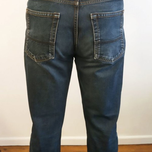 Blue Harbour Jeans tapered pants size L like new, faded blue