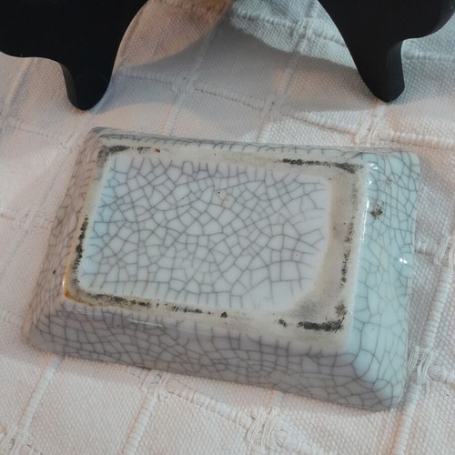 Set of old Japan porcelain ashtrays like new