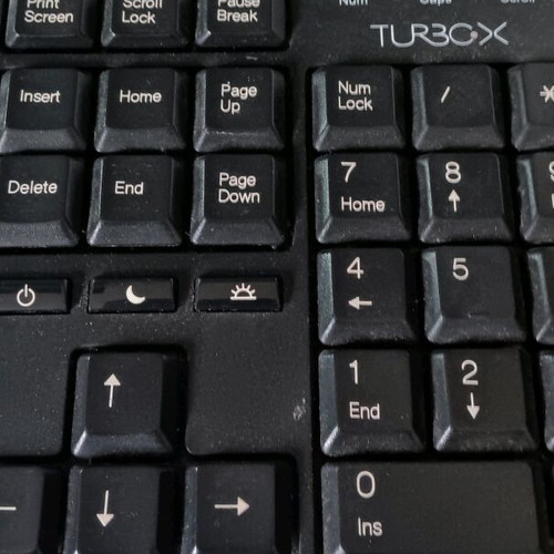 Turbo-X numeric keypad used, wired with LED indicators