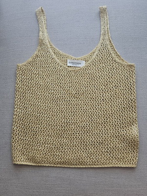 Stradivarius top καινούργιο, μέγεθος M 38, κίτρινο