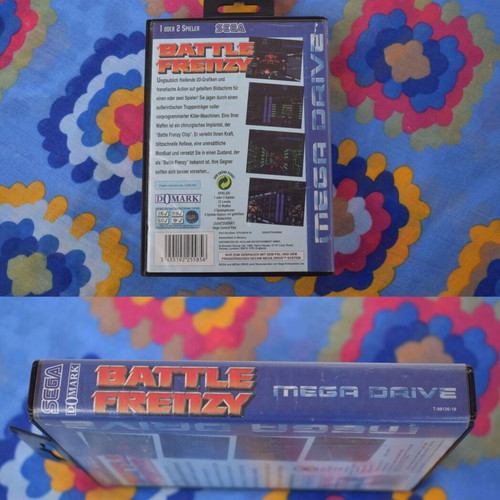 Battle Frenzy (Blood Shot) Sega Mega Drive used shooting game