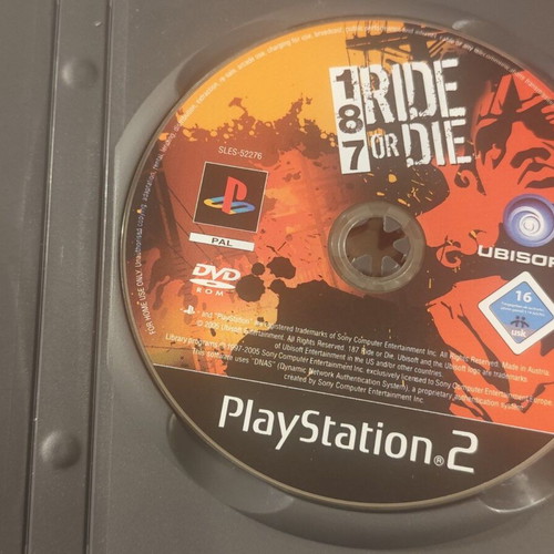 187 Ride or Die PS2 παιχνίδι μεταχειρισμένο