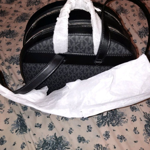 Michael Kors Jaycee black backpack new with tag