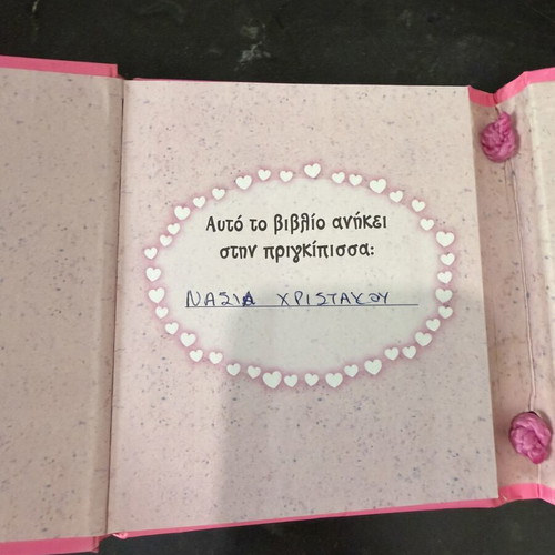 Children's fairy tale book for girls