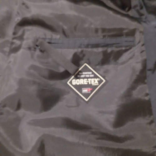 Madeleine quilted coat used, black, size Large