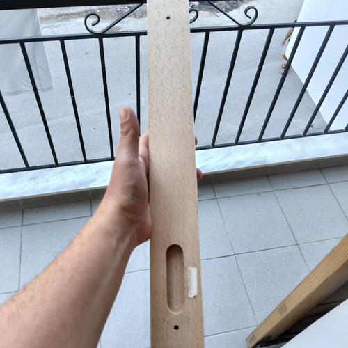 Wall-mounted coat rack like new