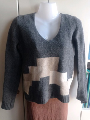 Unite sweater used, merino wool and cashmere, size S