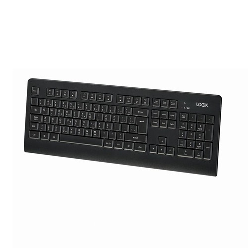Logik Desktop Wireless Keyboard and Mouse set new, black