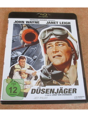 Jet Pilot 1957 Blu-ray like new, Koch Media German edition