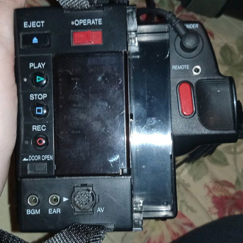 Sharp video camera like new with hard case
