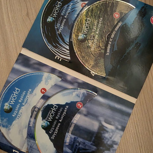 Discovery World Ancient Legends - Modern Mysteries DVD set like new, 4 discs