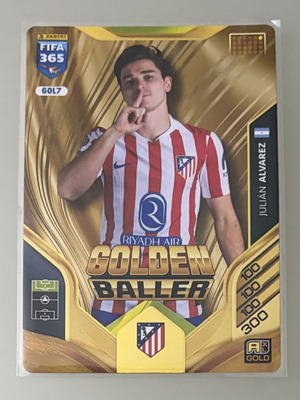 Panini Fifa 365 Adrenalyn XL 2026 Golden Baller κάρτα καινούργια