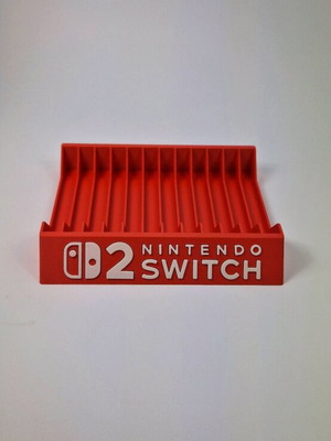 Switch 2 game holder like new, holds 12 games
