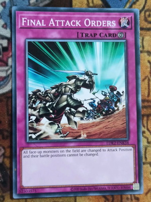 Final Attack Orders Continuous Trap κάρτα σαν καινούργια