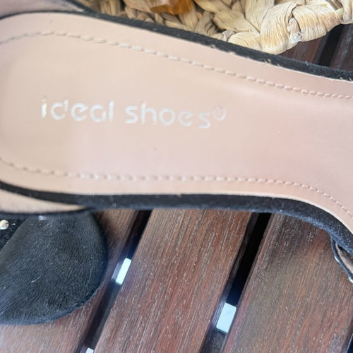 Ideal Shoes high-heeled sandals size 37 like new, black
