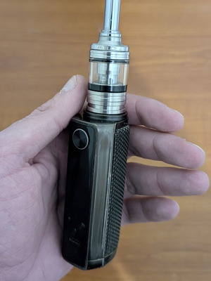 Ηλεκτρονικό τσιγάρο Melo 4 και Vaporesso mod μεταχειρισμένο με αξεσουάρ