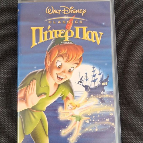 Peter Pan Walt Disney Classics VHS used, dubbed