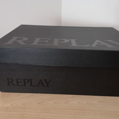 Replay women's silver-white sneakers boots like new, size 38