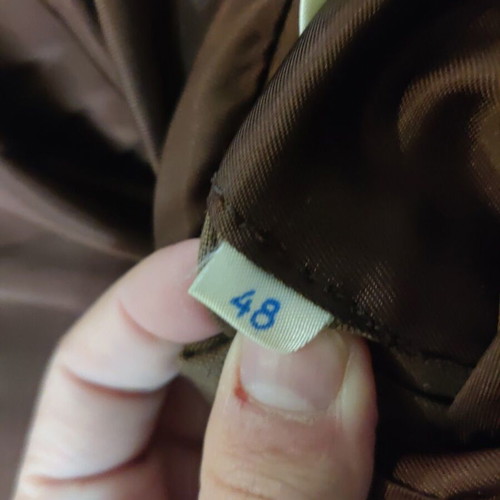 Vintage suede coat genuine leather, like new condition