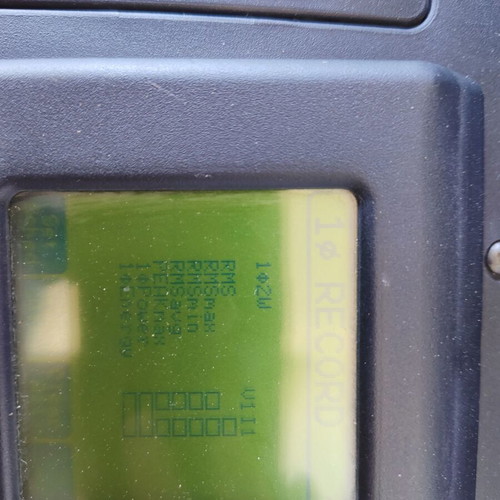 Amprobe DM-II Three Phase Power Quality Analyzer and Data Logger used