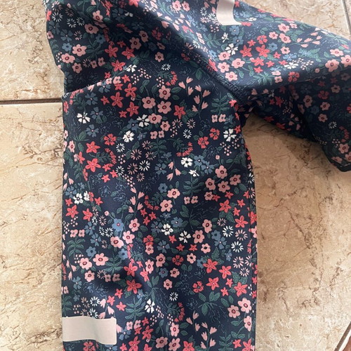 H&M waterproof jacket for girls 3-4 years like new, blue-pink